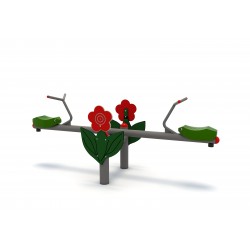 97 OE Çiçek Figürlü Tahterevalli